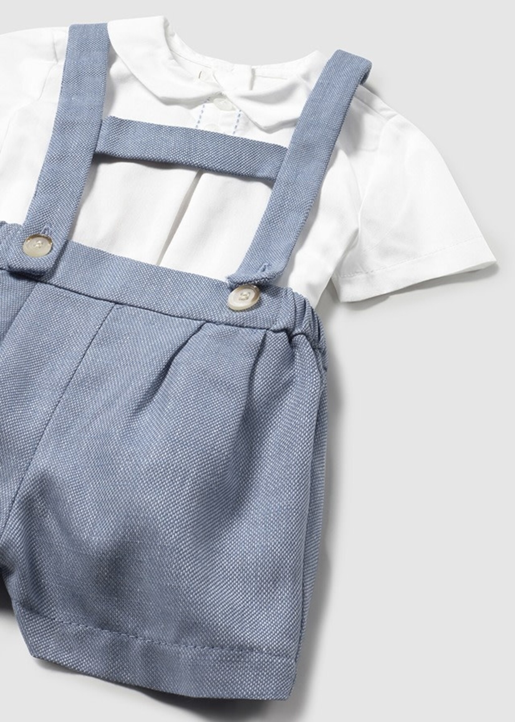 Mayoral Mayoral Shorts with suspenders set Riviera - 25 01213