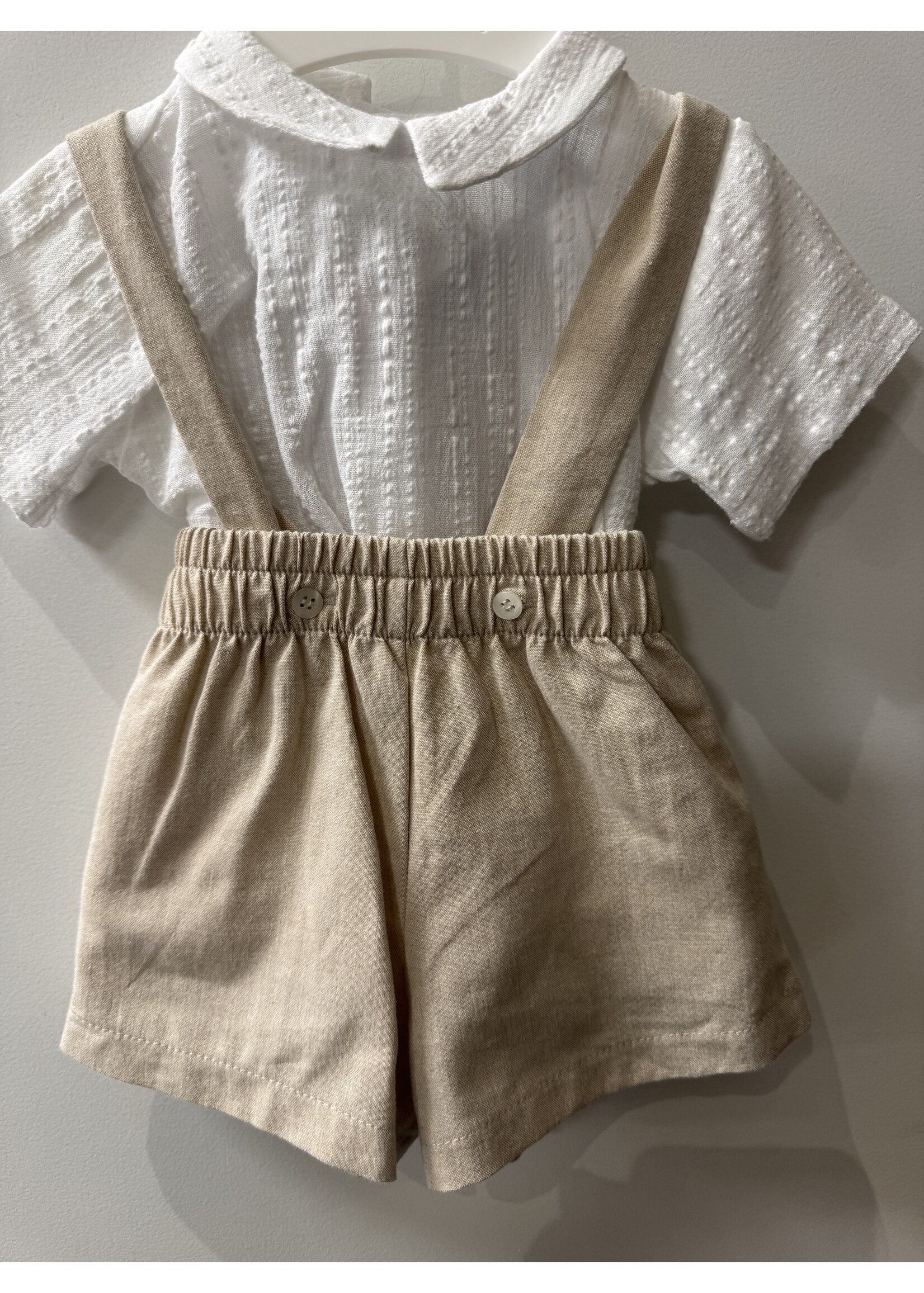 Mac Ilusion Mac Ilusion Camisa y Pantalon tirantes CALA CALBLANQUE NaturalB