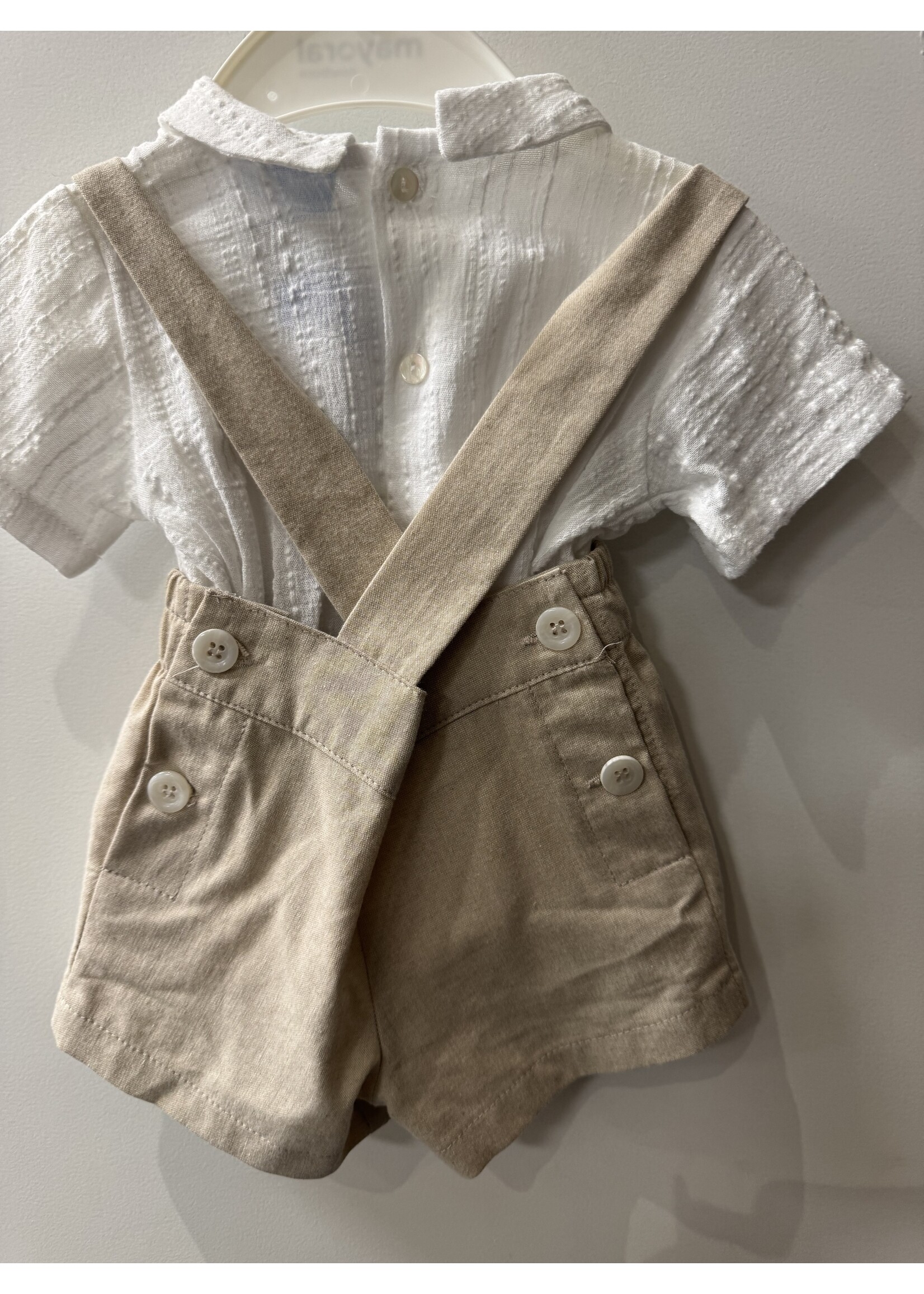 Mac Ilusion Mac Ilusion Camisa y Pantalon tirantes CALA CALBLANQUE NaturalB