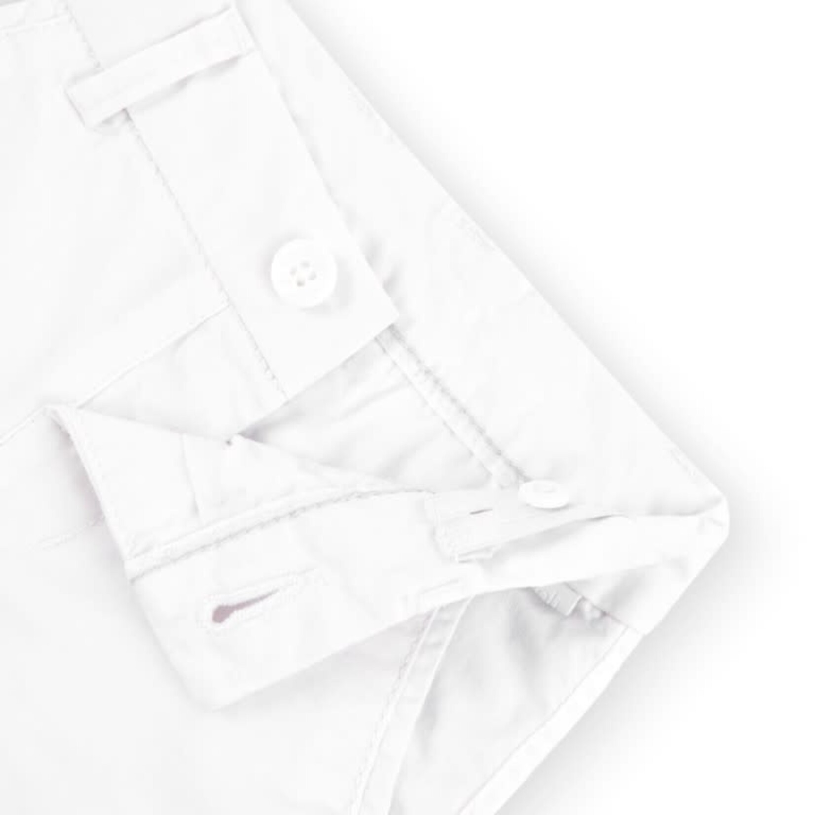 Boboli Boboli Stretch satin trousers for baby WHITE 716026B