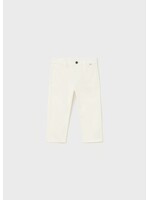 Mayoral Mayoral Twill basic trousers Cream - 23 00522