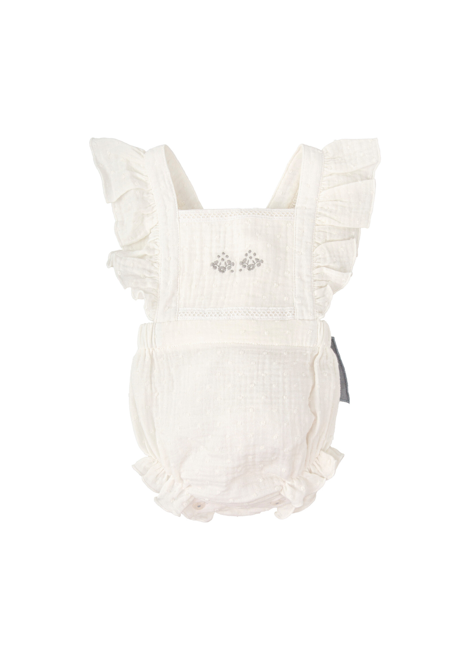 Babidu Babidu UNISEX, 100%COTTON WOVEN ROMPER UNIQUE-32405