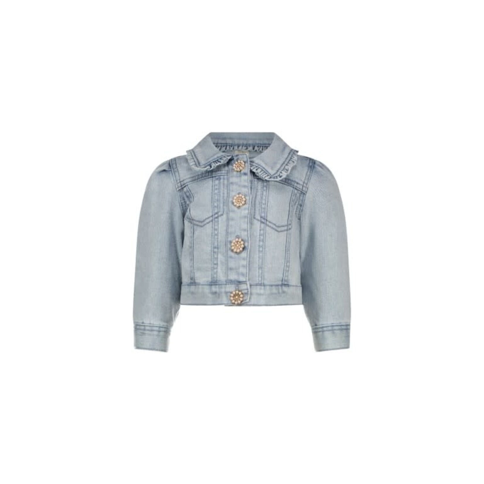 Le Chic Le Chic ABLY denim jacket C411-7181 Classic Light Denim