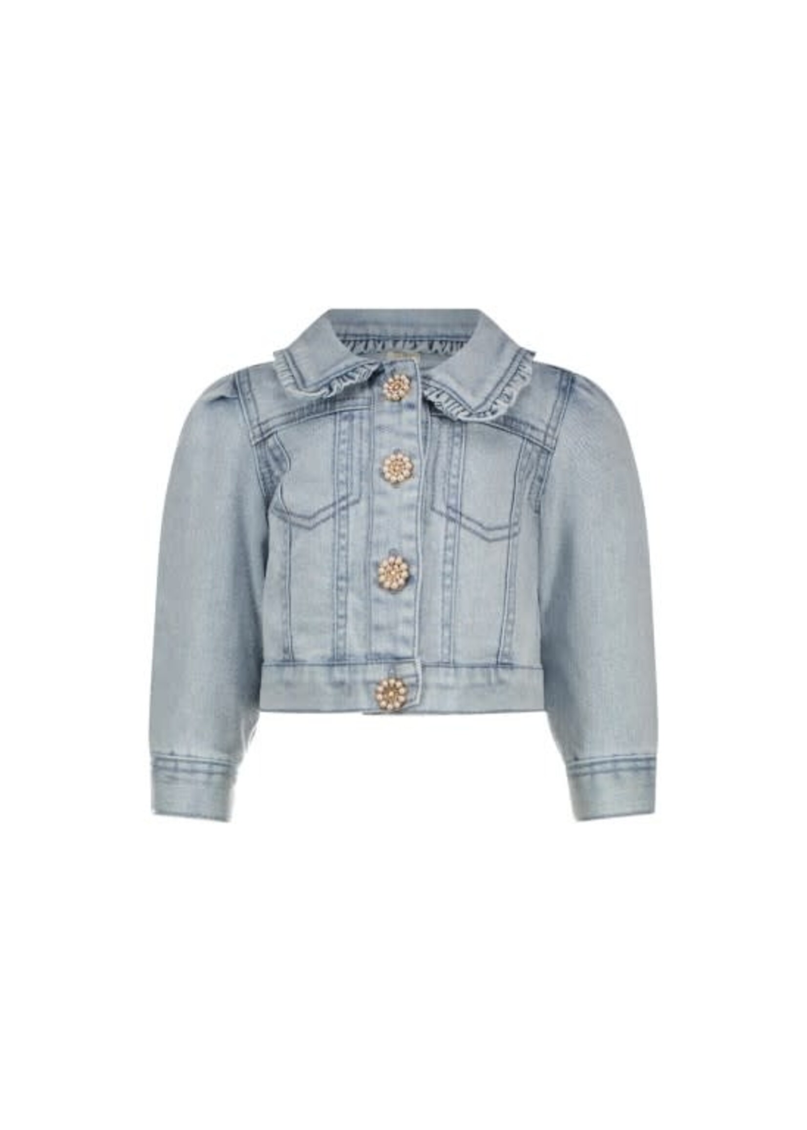 Le Chic Le Chic ABLY denim jacket C411-7181 Classic Light Denim