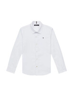 Tommy Hilfiger Tommy Hilfiger FLAG OXFORD SHIRT LS KB0KB10192YBR WHITE