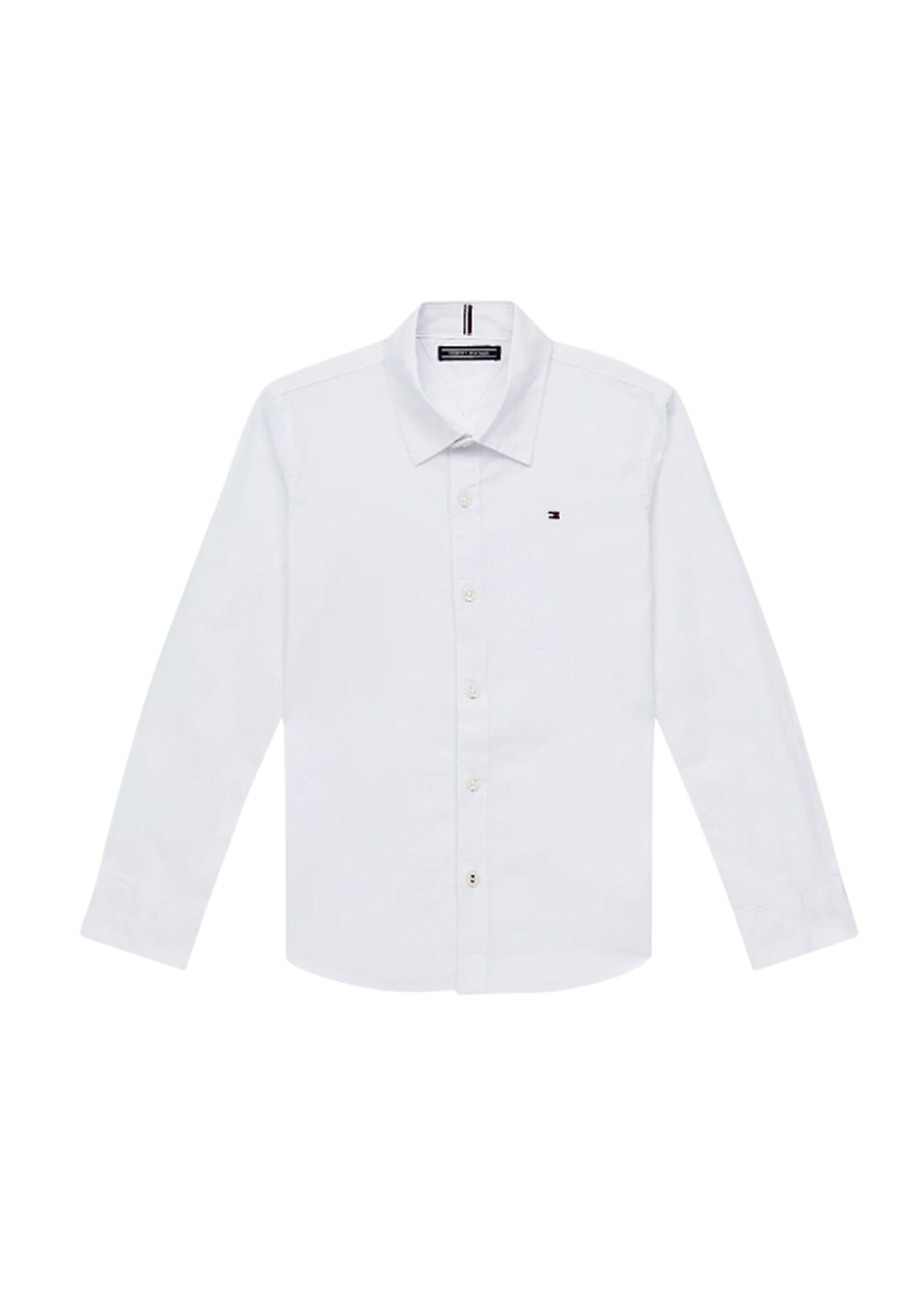 Tommy Hilfiger Tommy Hilfiger FLAG OXFORD SHIRT LS KB0KB10192YBR WHITE
