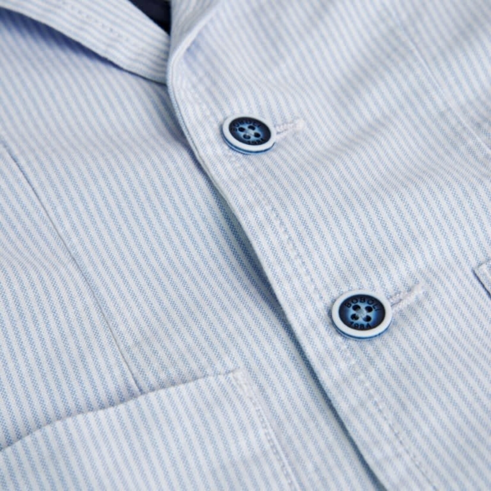 Boboli Boboli Oxford blazer striped for baby -BCI stripes 718231B