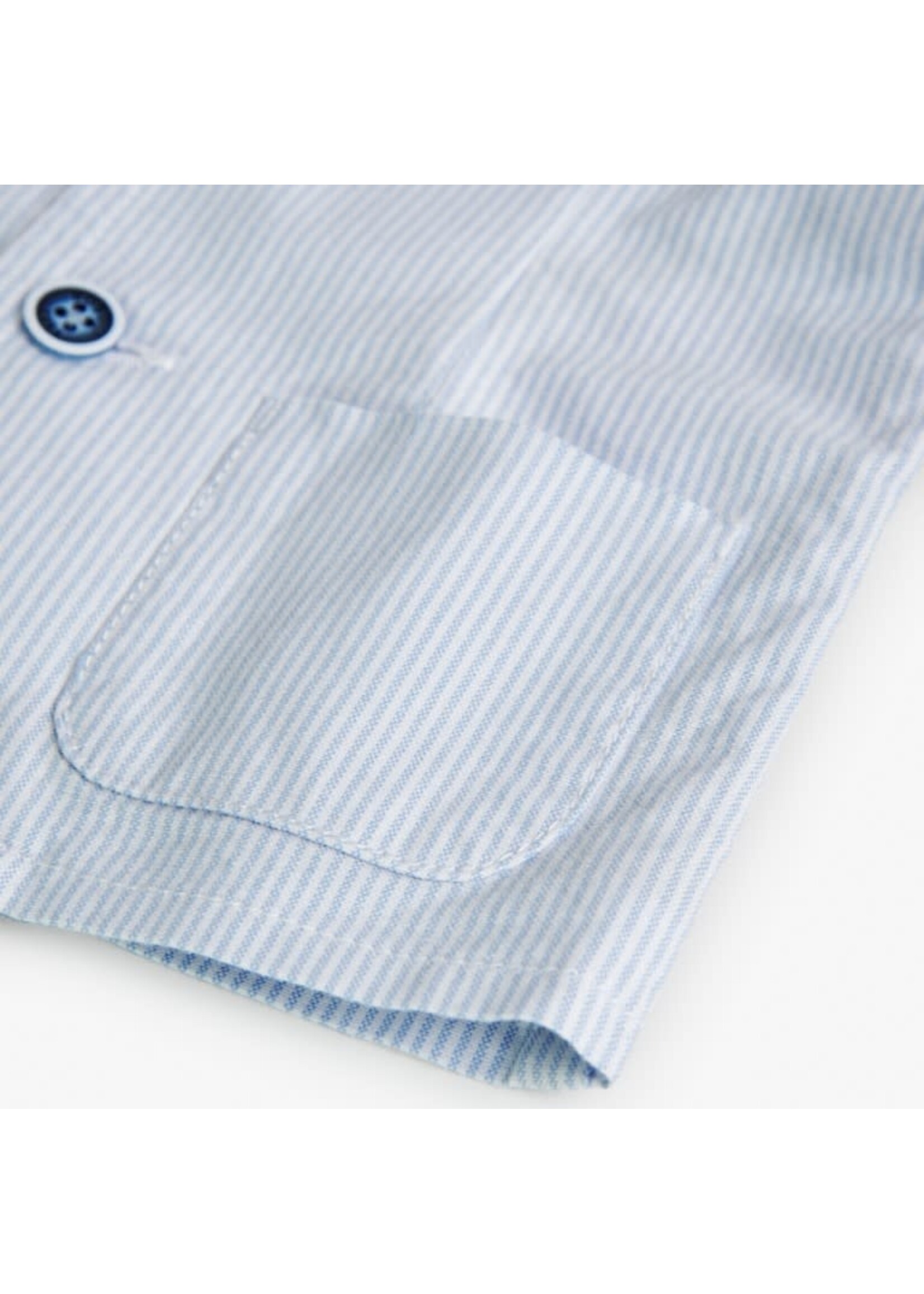 Boboli Boboli Oxford blazer striped for baby -BCI stripes 718231B