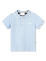 Boss Boss POLO MET KORTE MOUWEN J50593 LICHT BLAUW