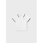 Mayoral Mayoral Basic s/s polo White - 24 00190