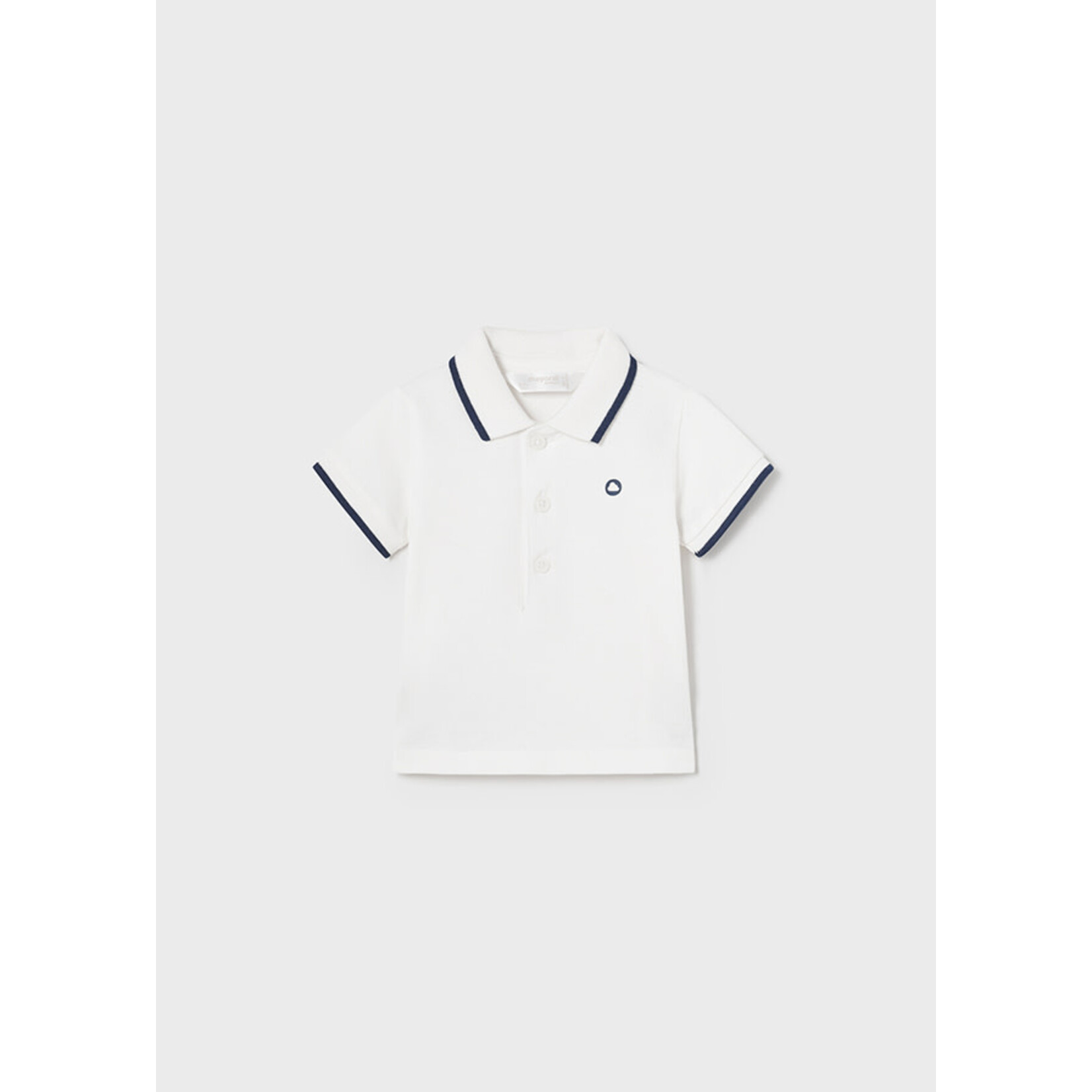 Mayoral Mayoral Basic s/s polo White - 24 00190