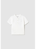 Mayoral Mayoral Polo s/s mao neck White - 25 01107
