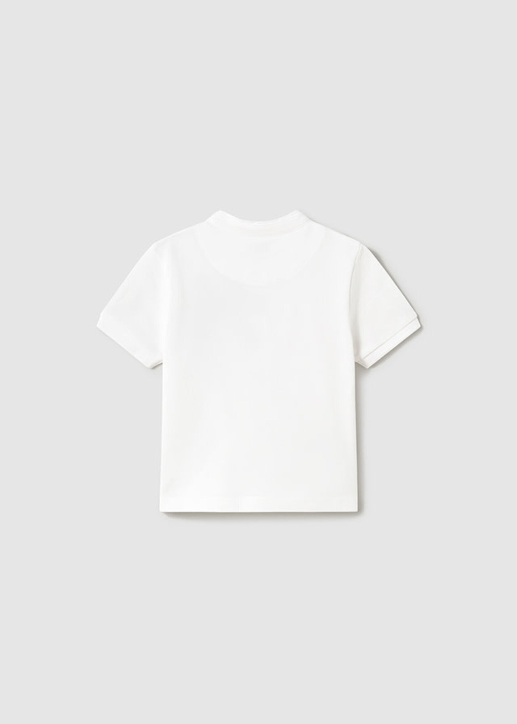 Mayoral Mayoral Polo s/s mao neck White - 25 01107