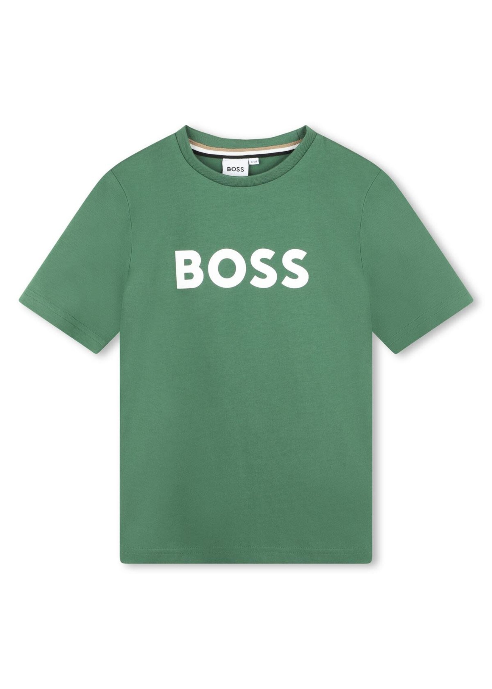 Boss Boss T-SHIRT KORTE MOUWEN J50601 KAKI