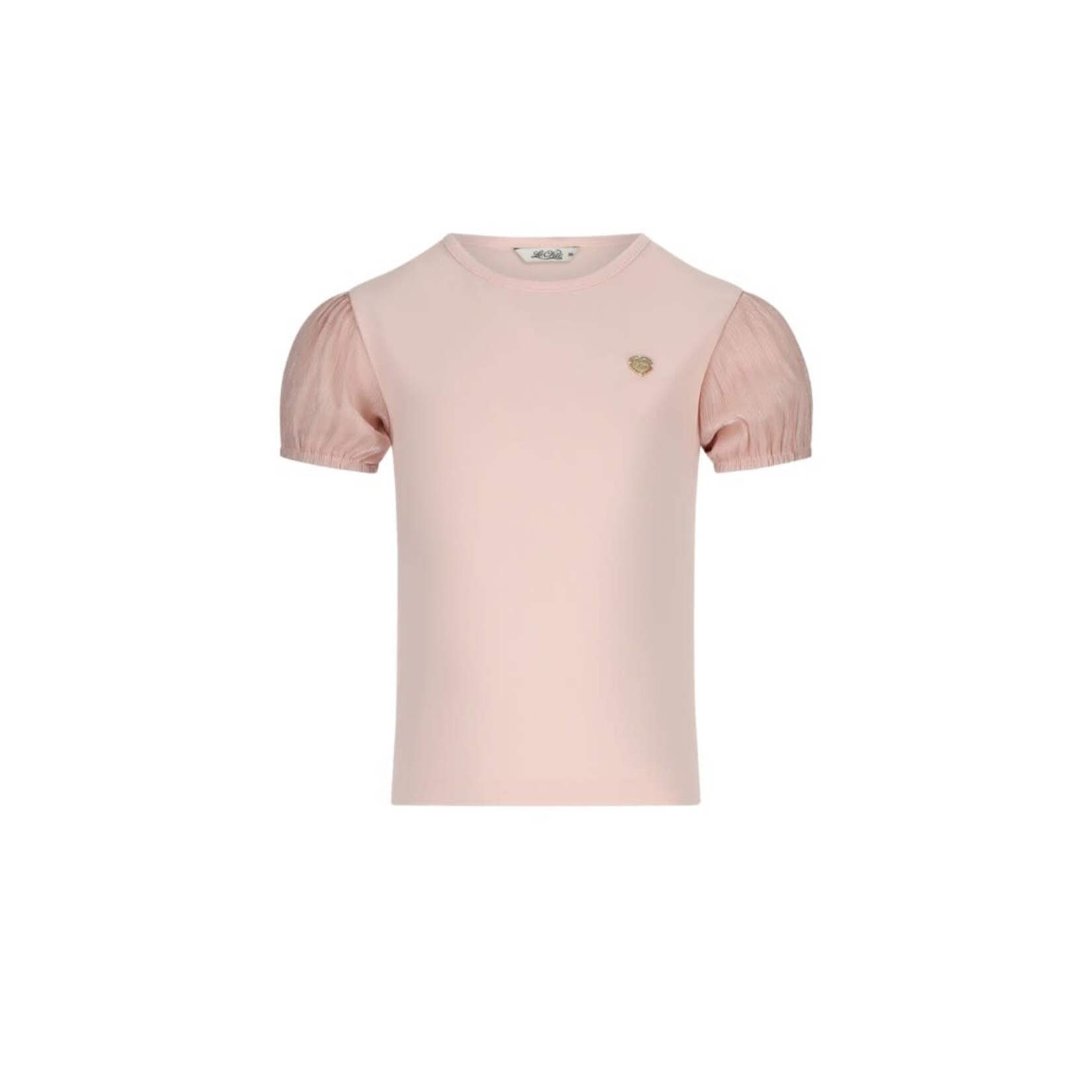 Le Chic Le Chic NAY contrast sleeve T-shirt C511-5400 Pink Symphony