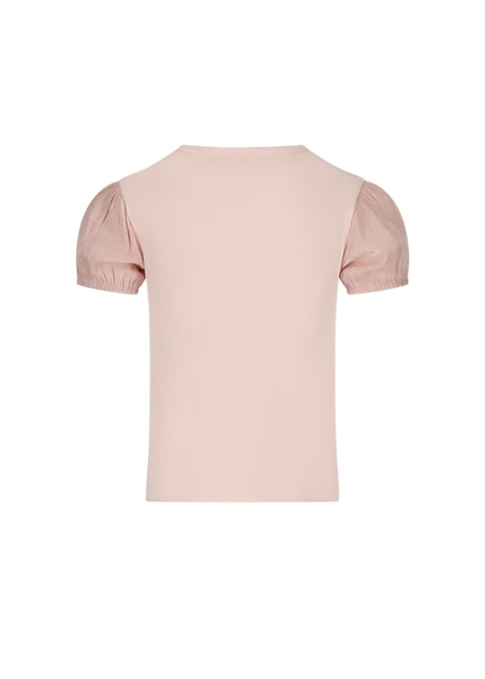 Le Chic Le Chic NAY contrast sleeve T-shirt C511-5400 Pink Symphony