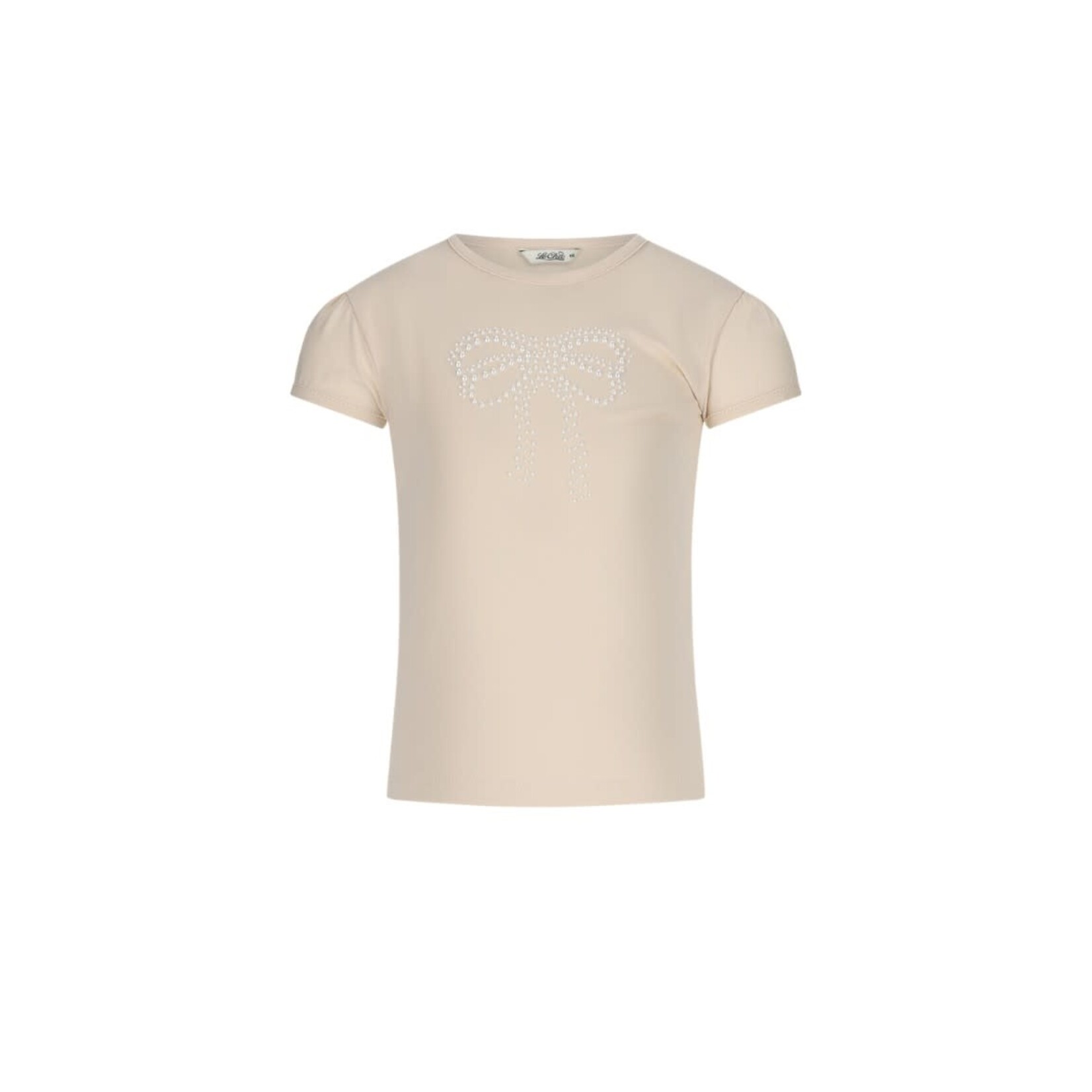 Le Chic Le Chic NOMMY pearly bow T-shirt C511-5410 Sands of Time