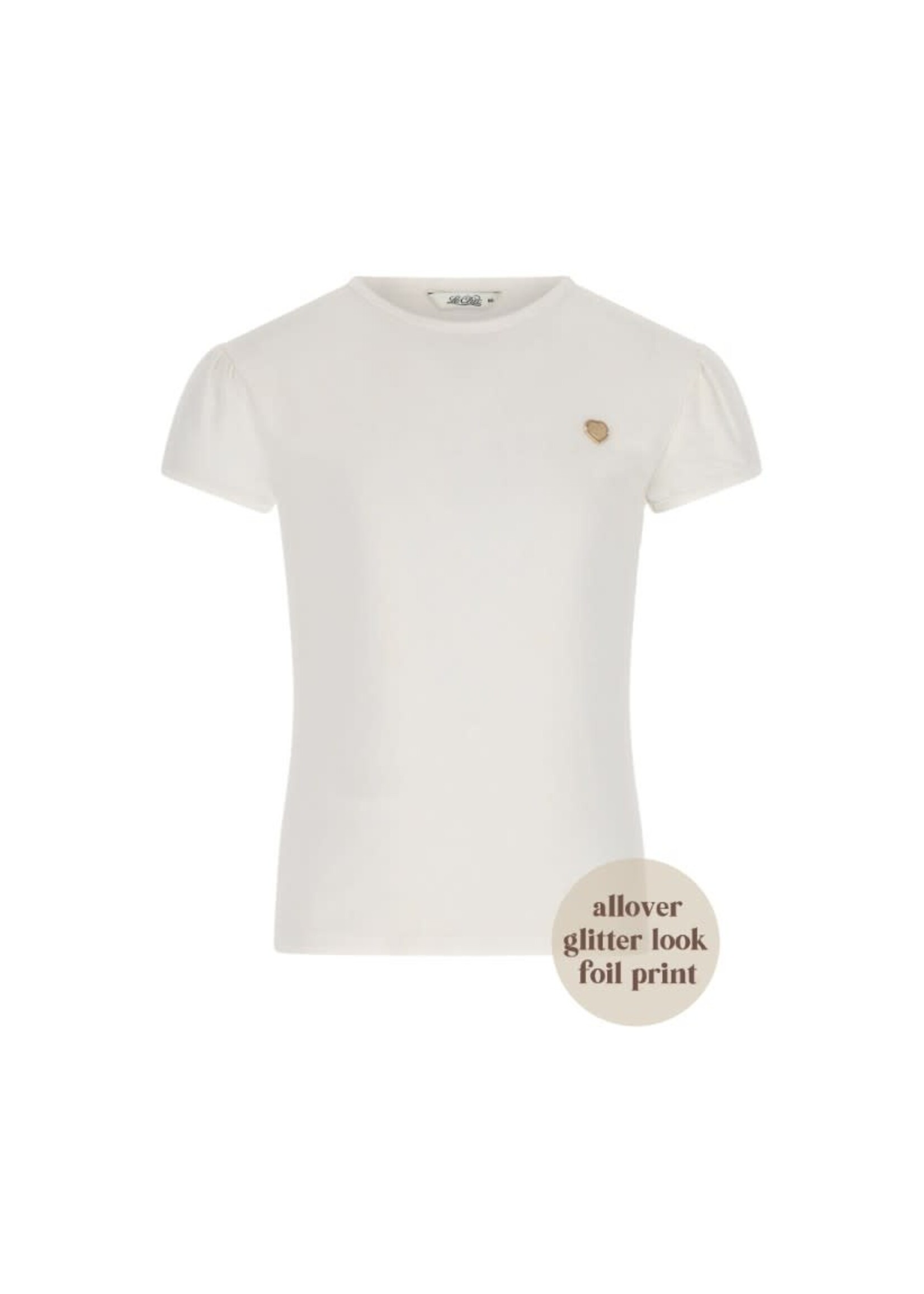 Le Chic Le Chic NOLLY foil T-shirt C511-5412 Golden Glow
