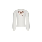 Le Chic Le Chic NONSY bow-print T-shirt C511-5465 Off White