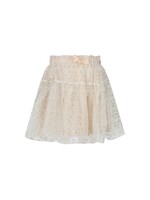 Le Chic Le Chic TREACLE lurex embro skirt C511-5715 Sands of Time