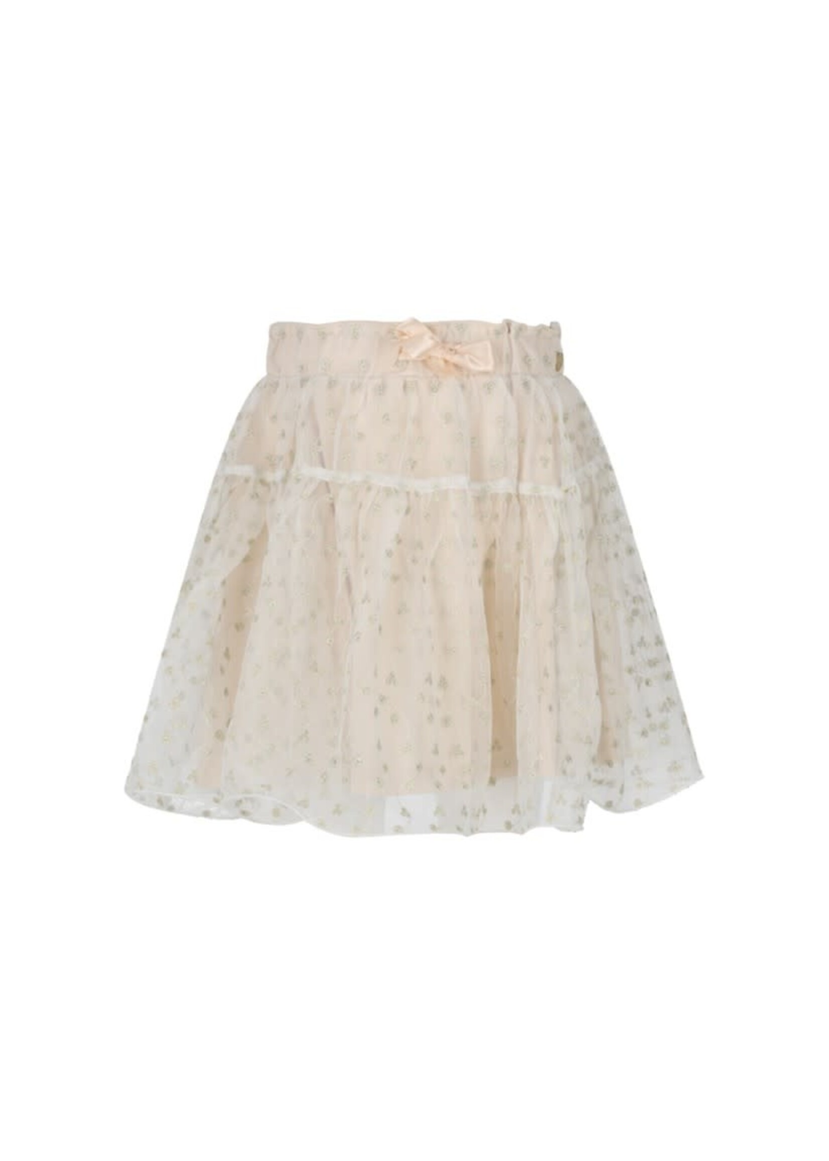 Le Chic Le Chic TREACLE lurex embro skirt C511-5715 Sands of Time