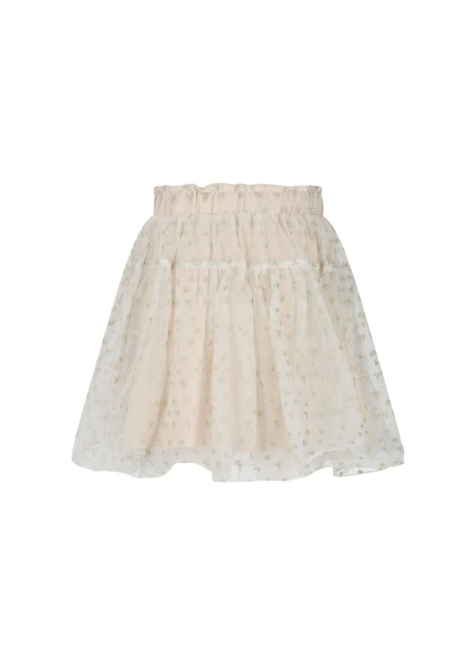 Le Chic Le Chic TREACLE lurex embro skirt C511-5715 Sands of Time
