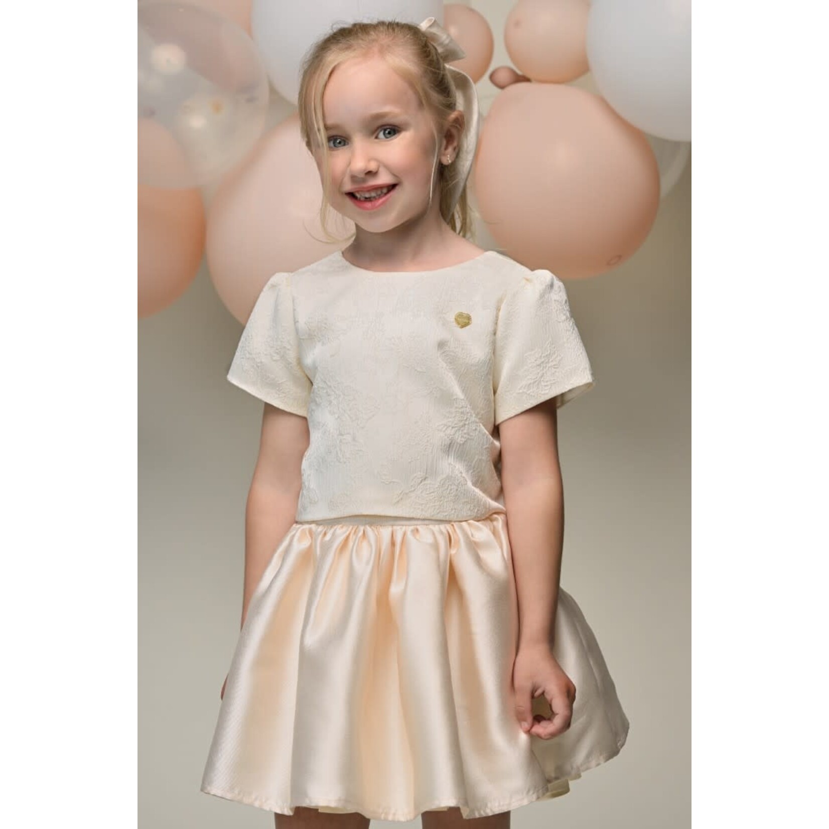 Le Chic Le Chic THILDE Oh Crêpe! skirt C511-5730 Meringue Mood