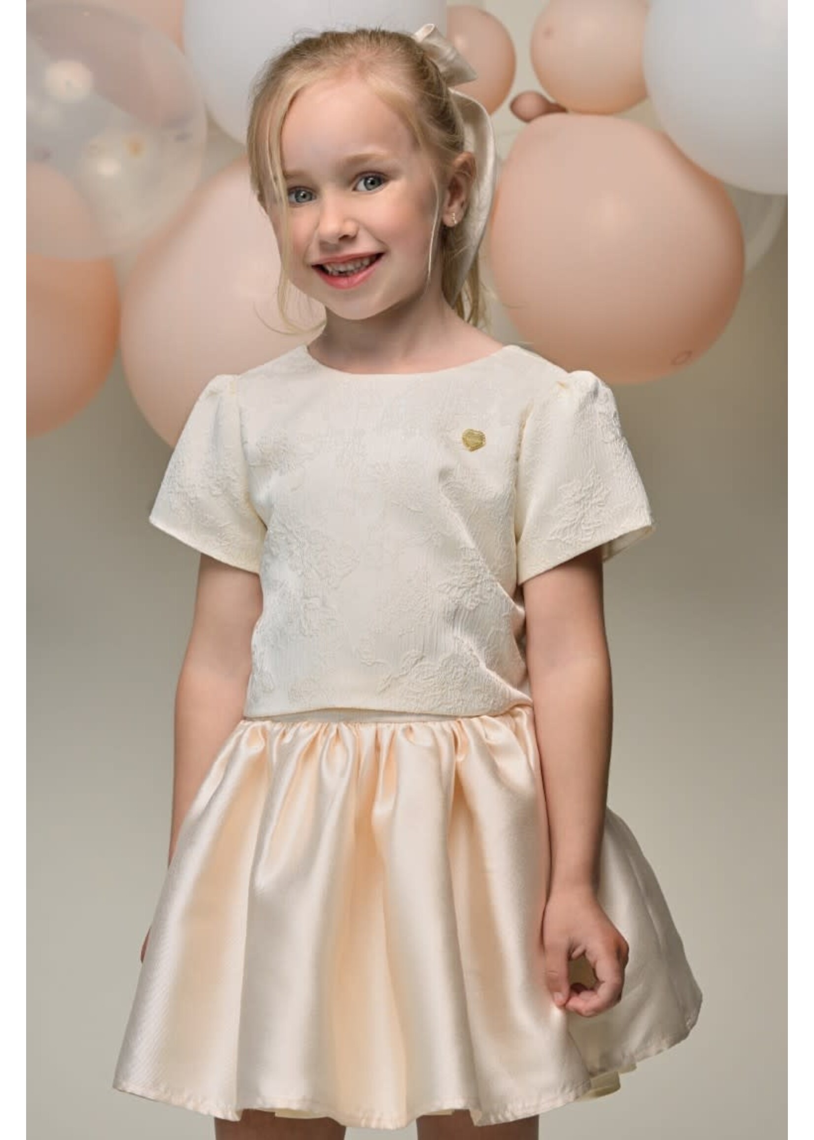 Le Chic Le Chic THILDE Oh Crêpe! skirt C511-5730 Meringue Mood