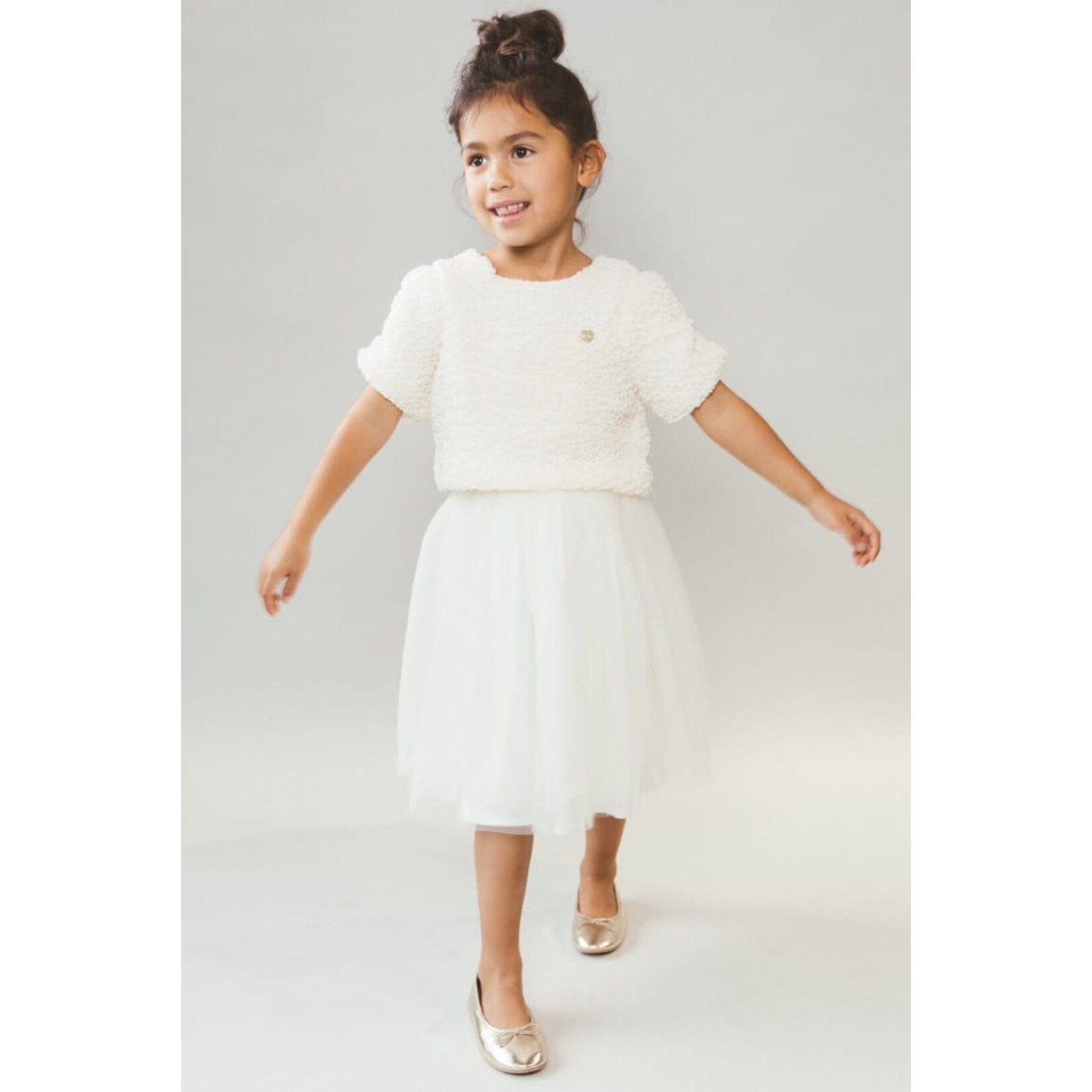 Le Chic Le Chic THALYSSE long spring skirt C511-5700 Pearl