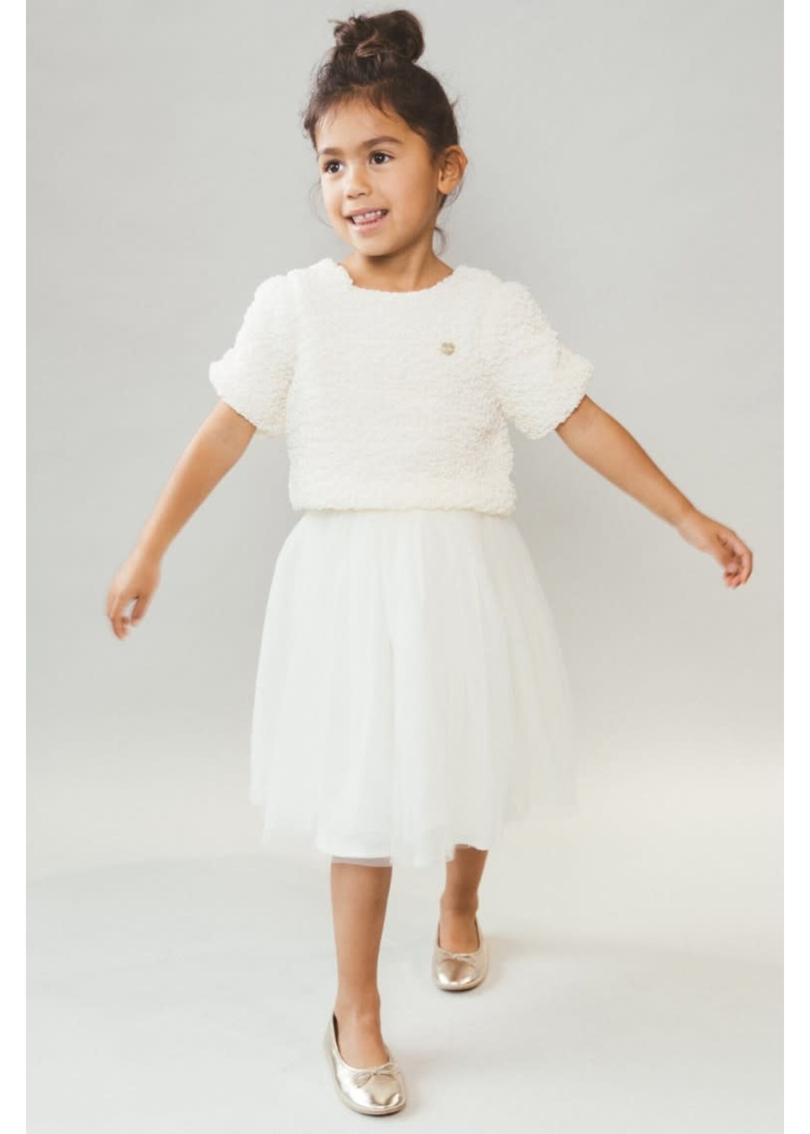 Le Chic Le Chic THALYSSE long spring skirt C511-5700 Pearl