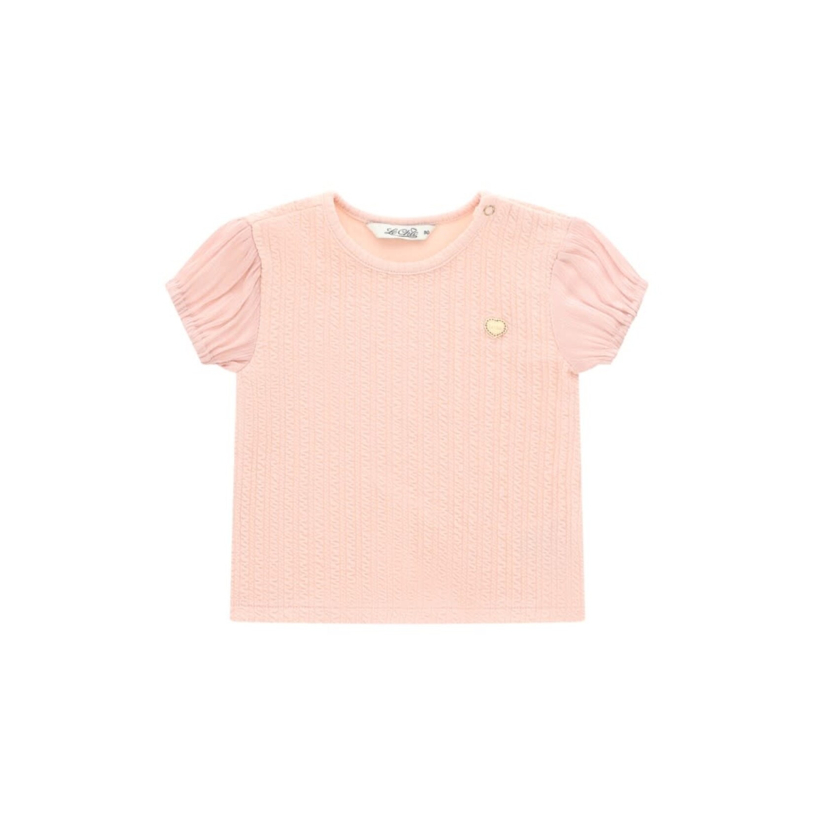 Le Chic Le Chic NALY puffy sleeve T-shirt C511-7400 Pink Symphony