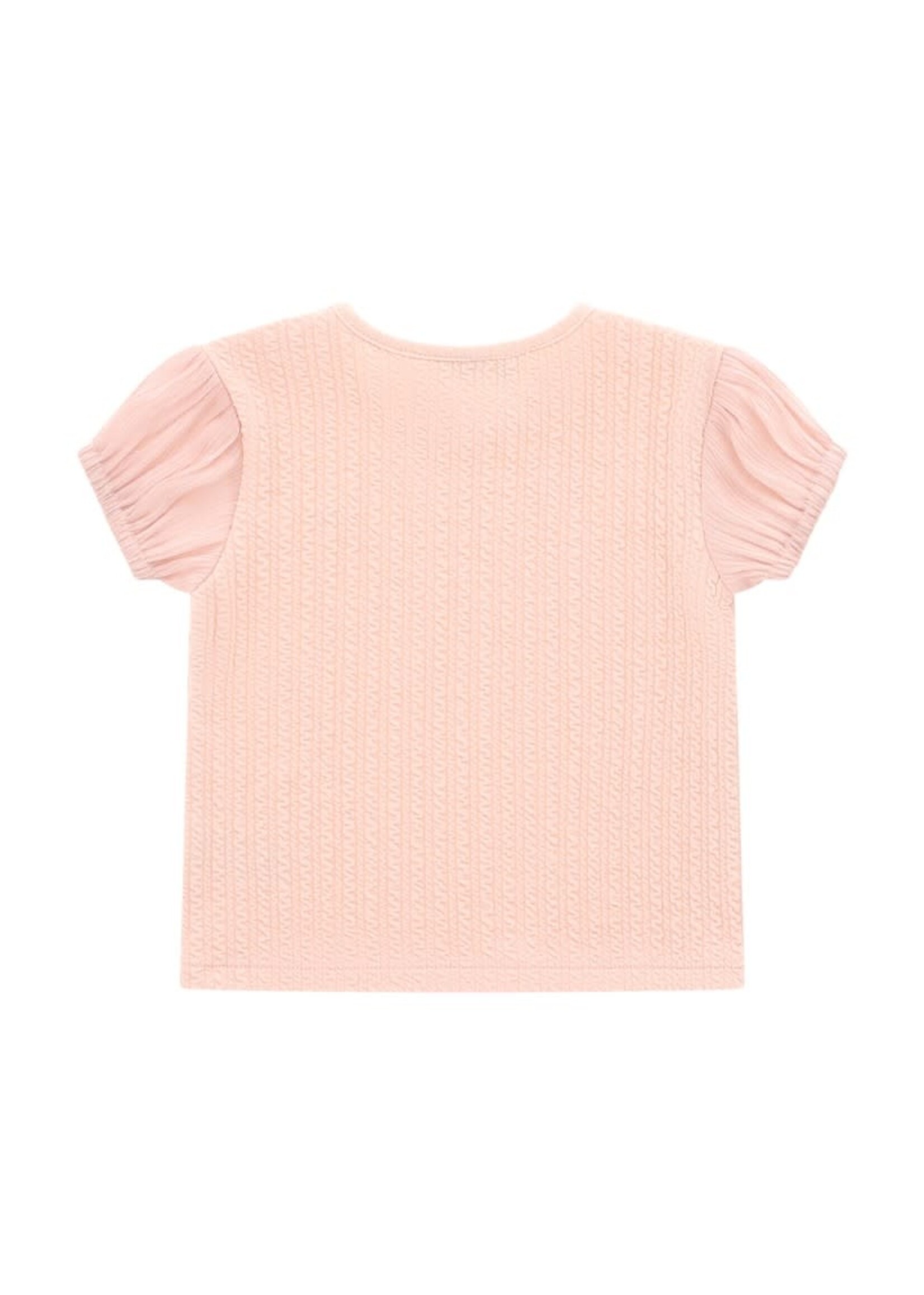 Le Chic Le Chic NALY puffy sleeve T-shirt C511-7400 Pink Symphony