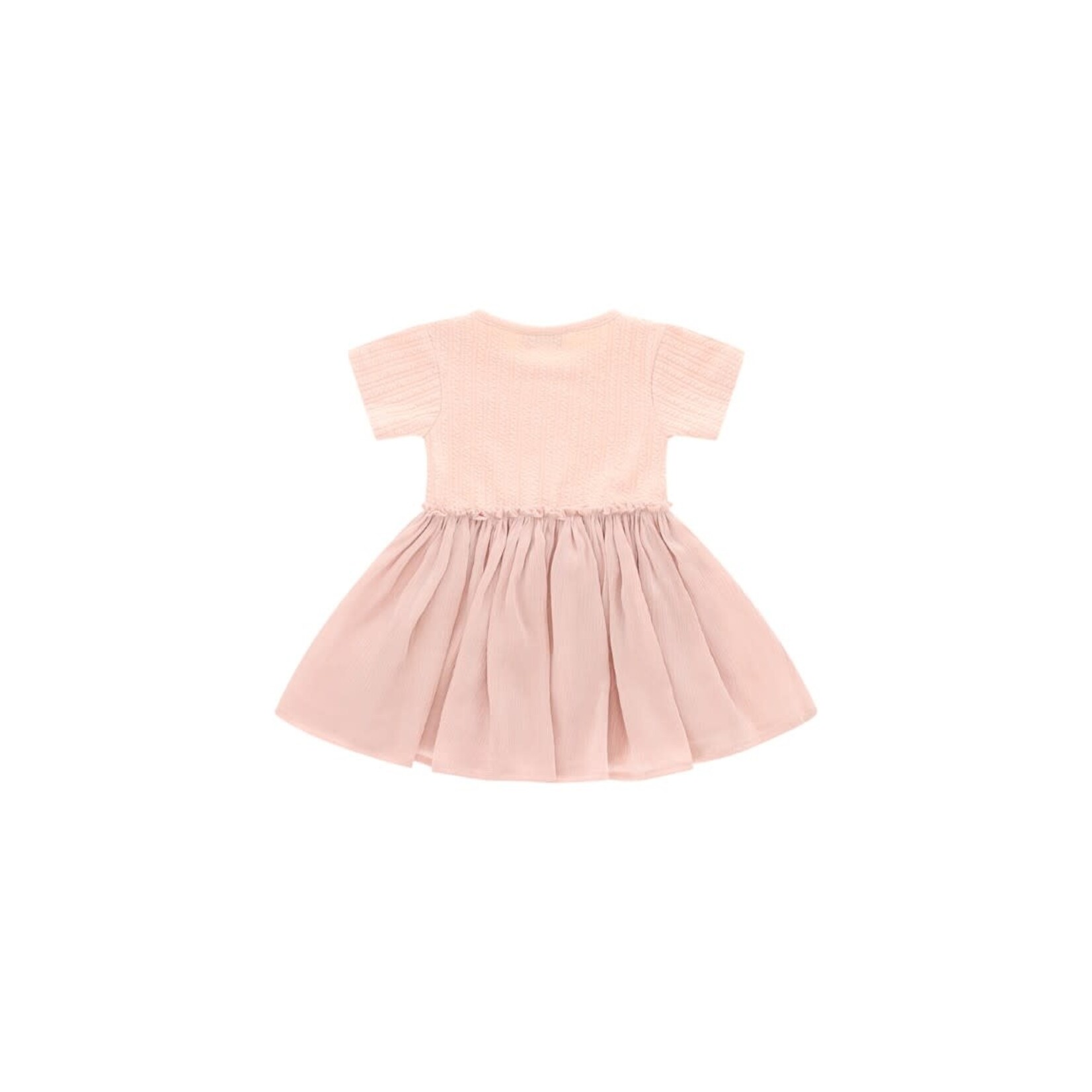 Le Chic Le Chic SMORY short sleeve Chic dress C511-7815 Pink Symphony