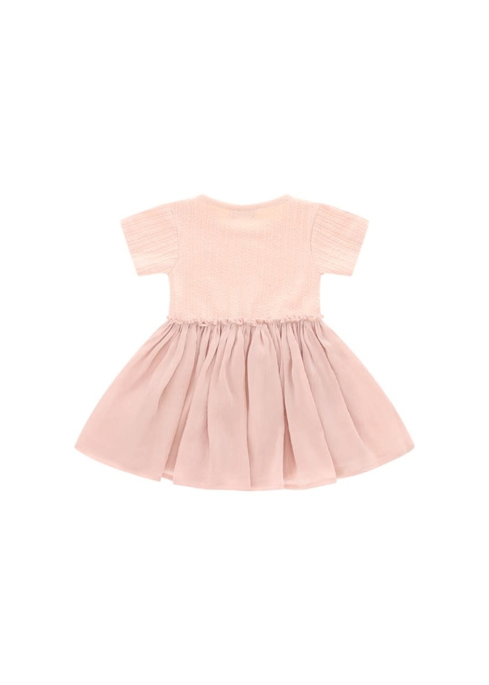 Le Chic Le Chic SMORY short sleeve Chic dress C511-7815 Pink Symphony