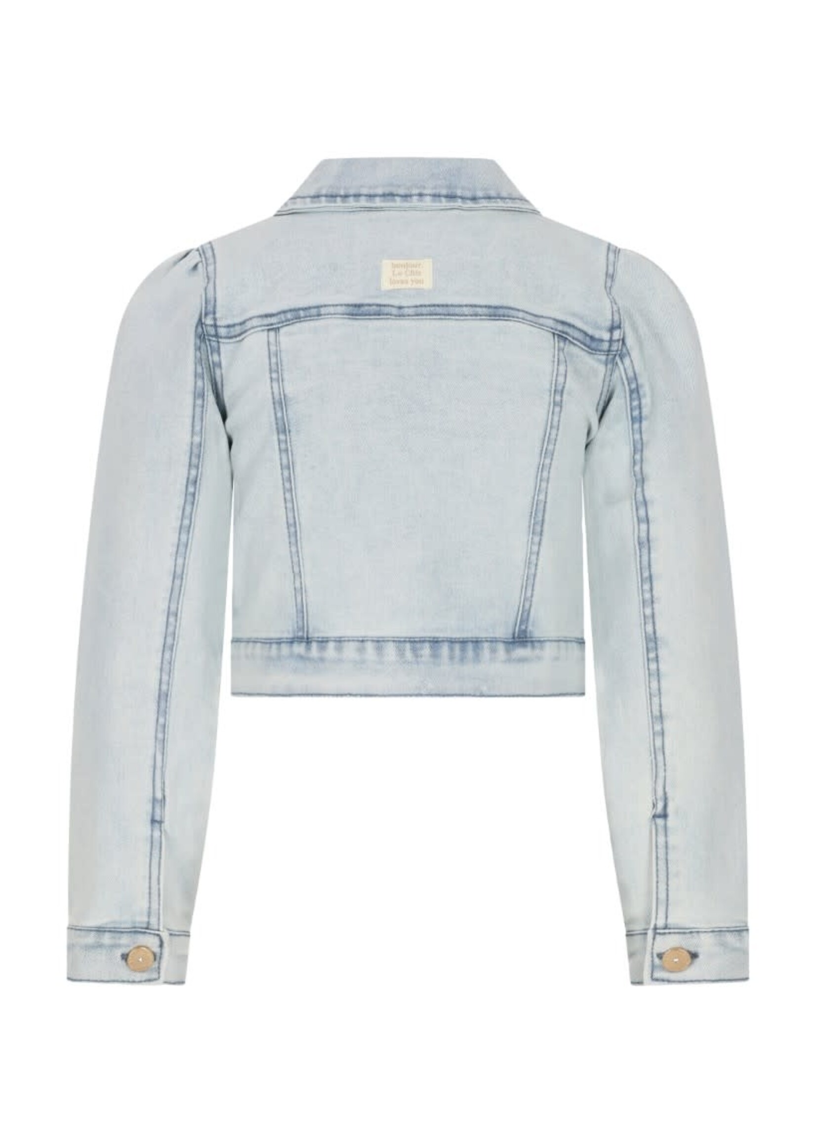 Le Chic Le Chic ALAYZA summer denim jacket C601-5190 Classic Light Denim