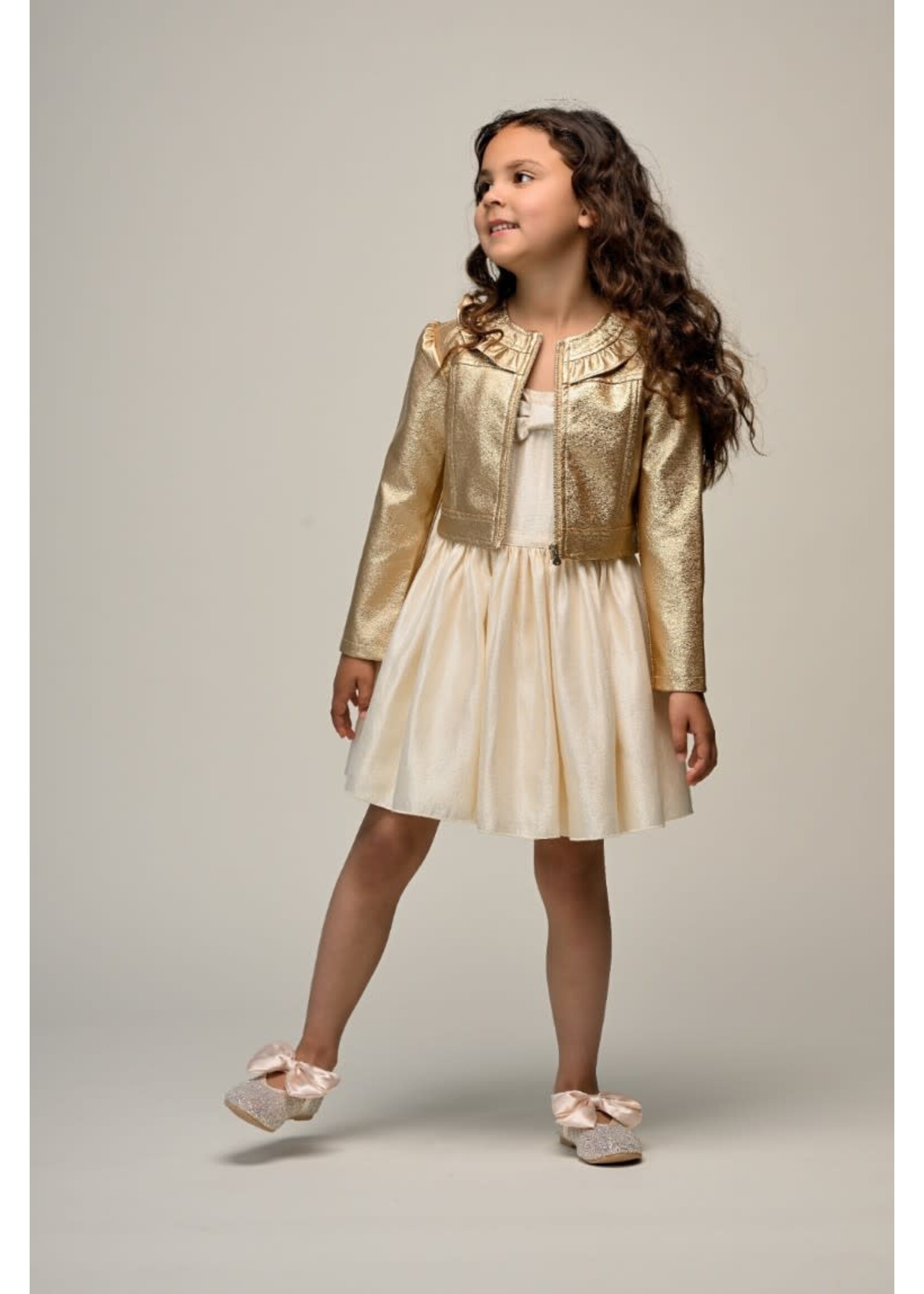 Le Chic Le Chic ARLETTE fake leather jacket C511-5120 Golden Glow