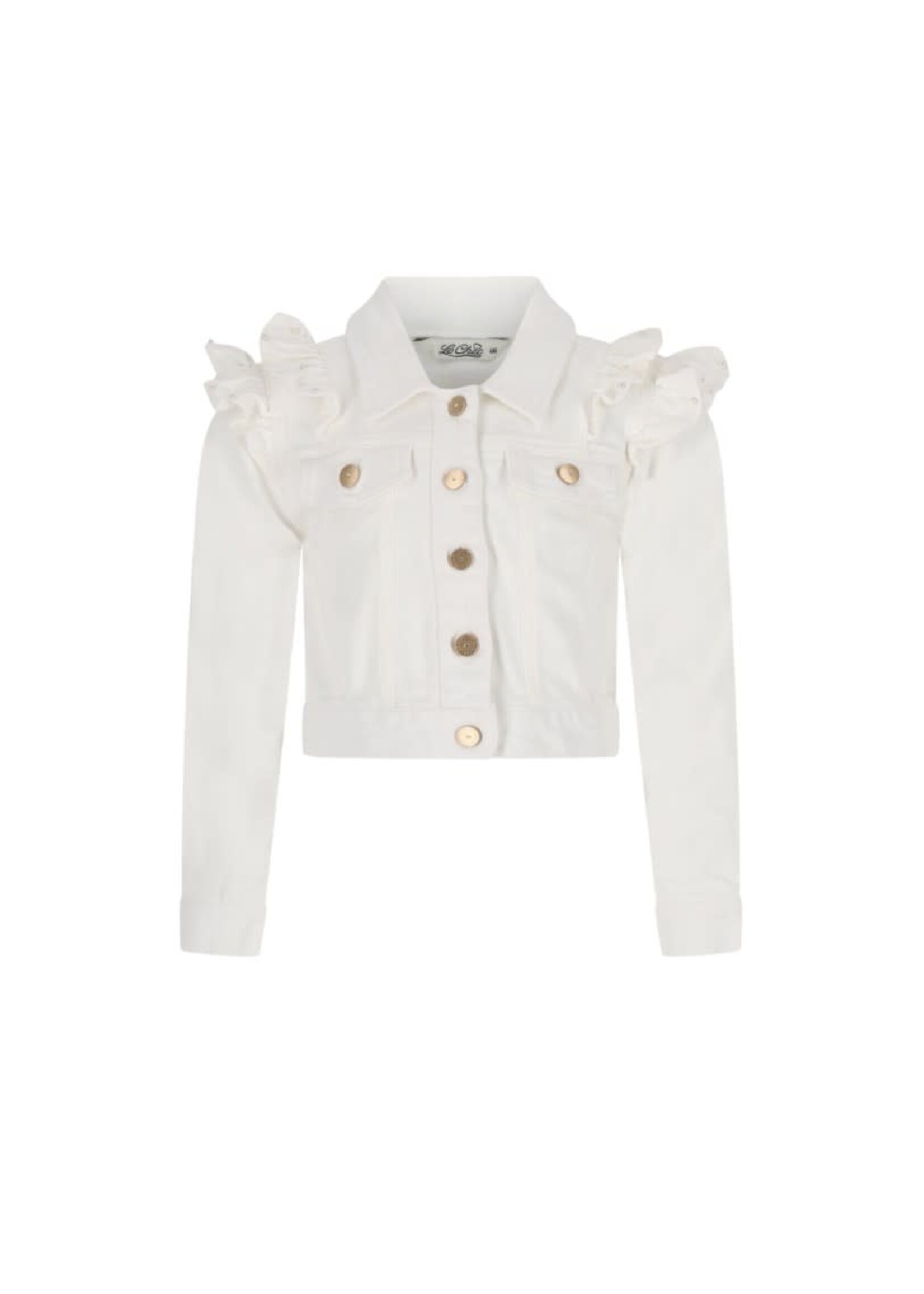 Le Chic Le Chic ALLY Le Chic denim-jacket C511-5181 Off White Denim