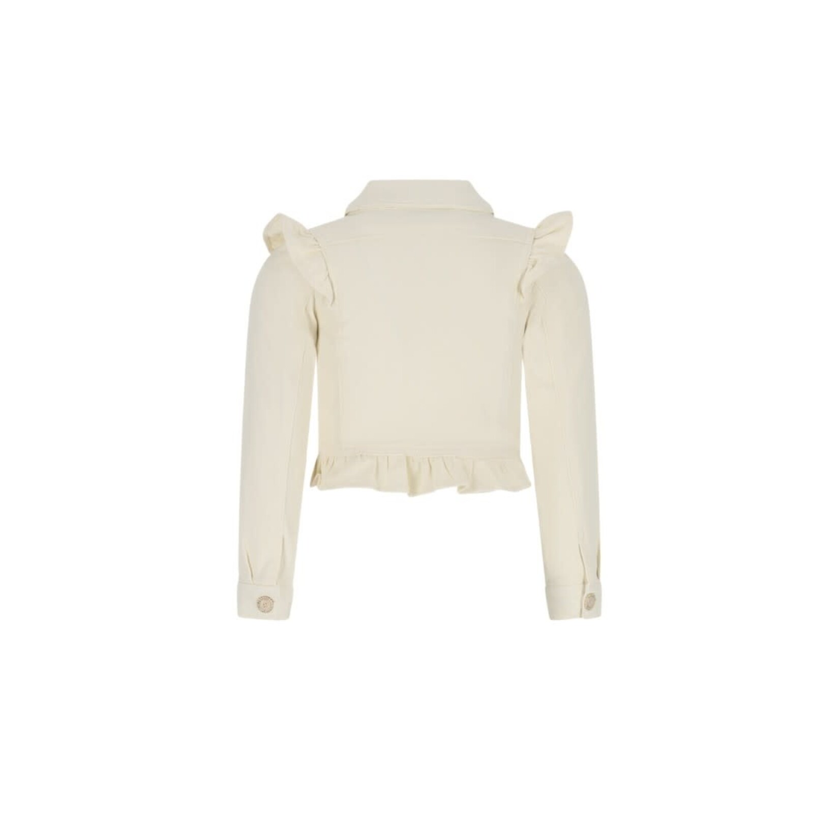 Le Chic Le Chic ALYSE peplum denim-jacket C511-5182 Meringue Mood Denim