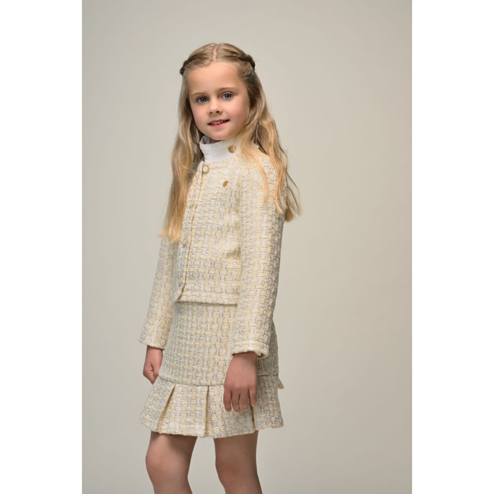Le Chic Le Chic TIVVY let's tweed again skirt C511-5725 Golden Glow