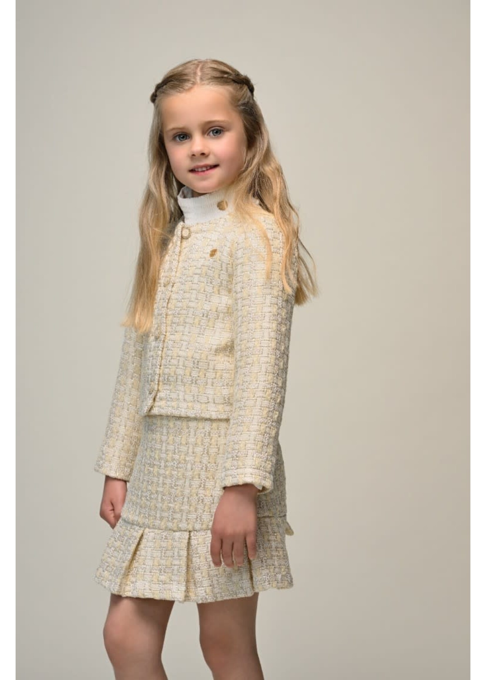 Le Chic Le Chic TIVVY let's tweed again skirt C511-5725 Golden Glow