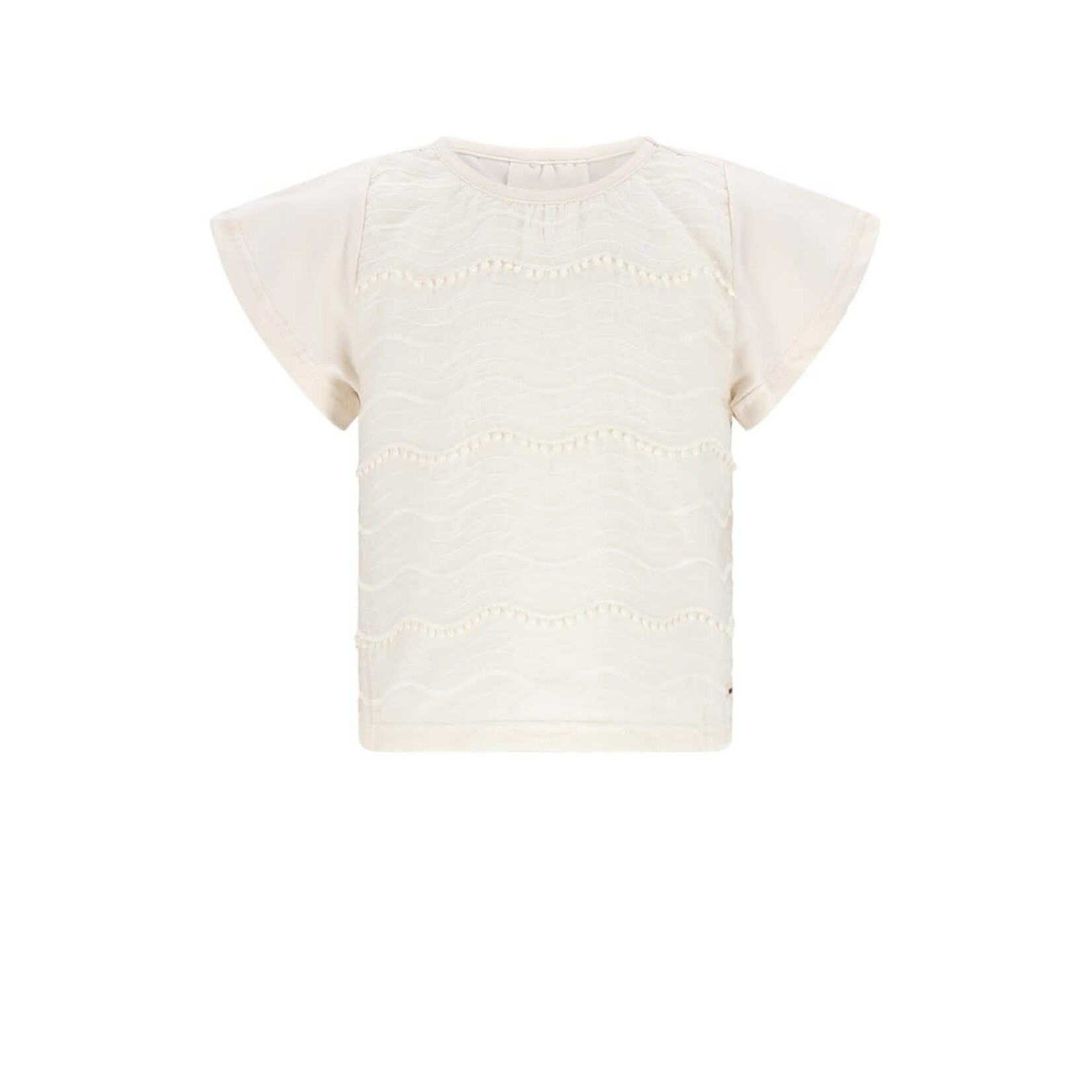 NoNo NoNo Tobi Blouse Tshirt N512-5104 Pearled Ivory