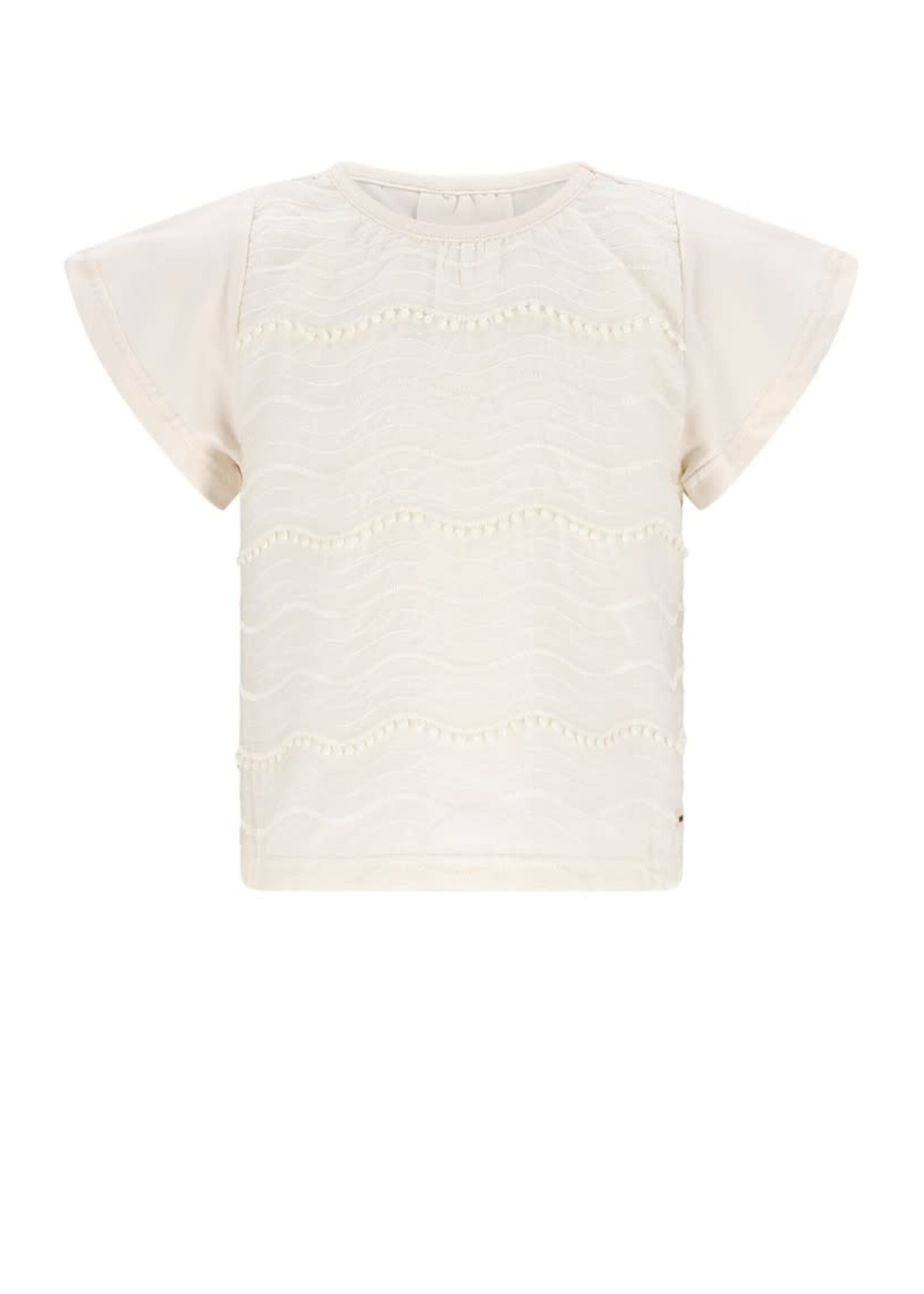 NoNo NoNo Tobi Blouse Tshirt N512-5104 Pearled Ivory
