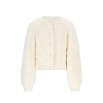 NoNo NoNo Asmee Fluffy Soft Cardigan N512-5306 Pearled Ivory