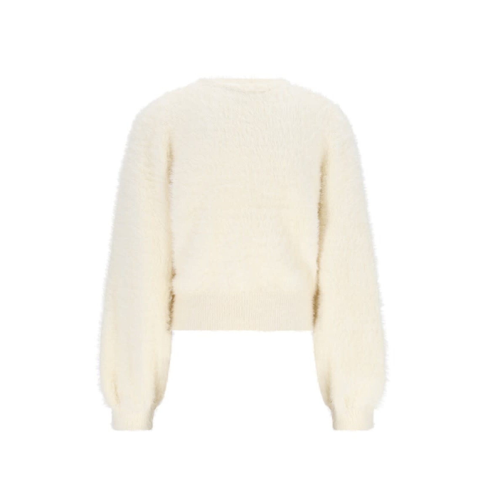 NoNo NoNo Asmee Fluffy Soft Cardigan N512-5306 Pearled Ivory