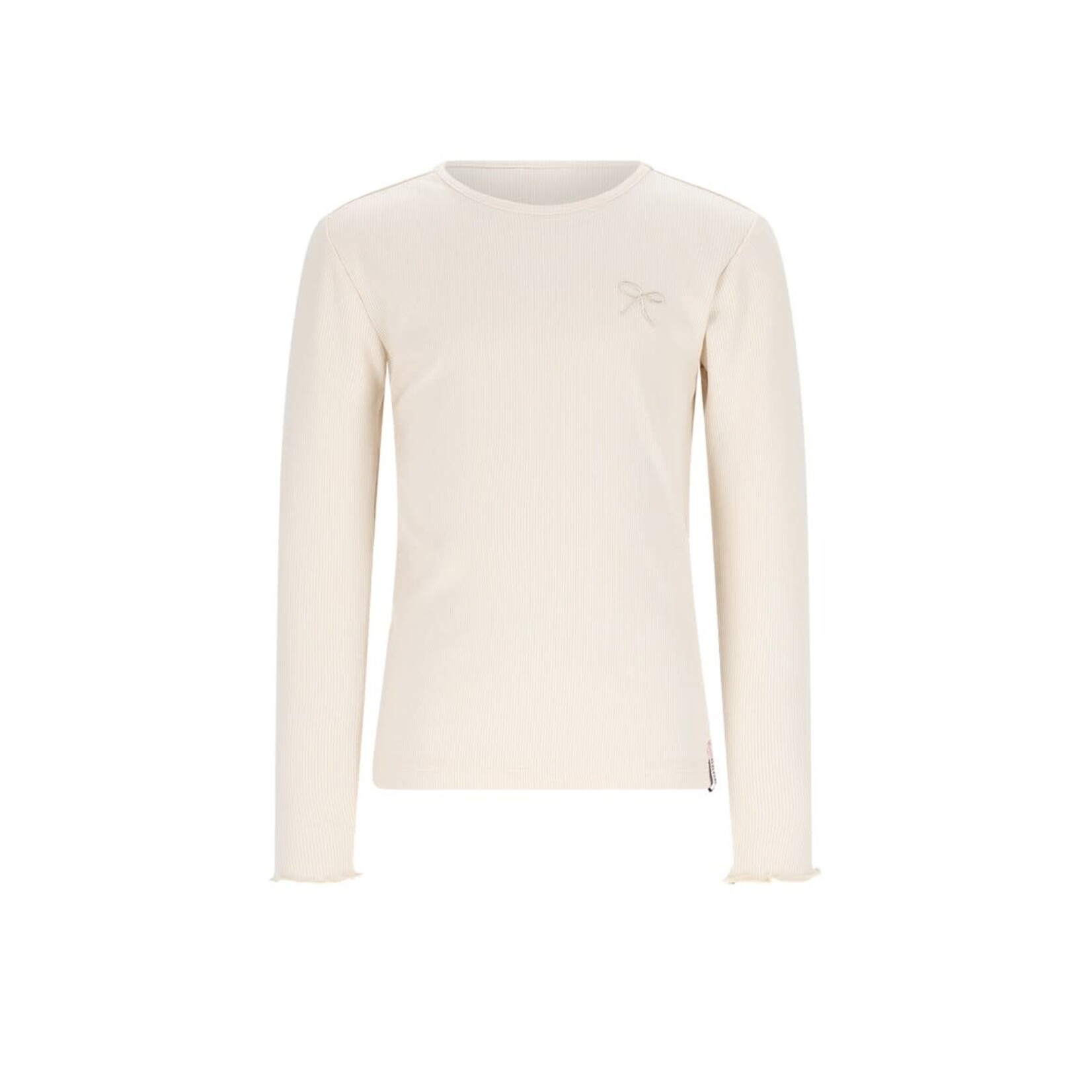 NoNo NoNo Kyoto Rib Jersey L/SL Tshirt N512-5400 Pearled Ivory