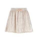 NoNo NoNo Nele Metallic Plissee Skirt N512-5700 Pearled Ivory