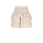 NoNo NoNo Nika Smocked Skirt N512-5703 Pearled Ivory
