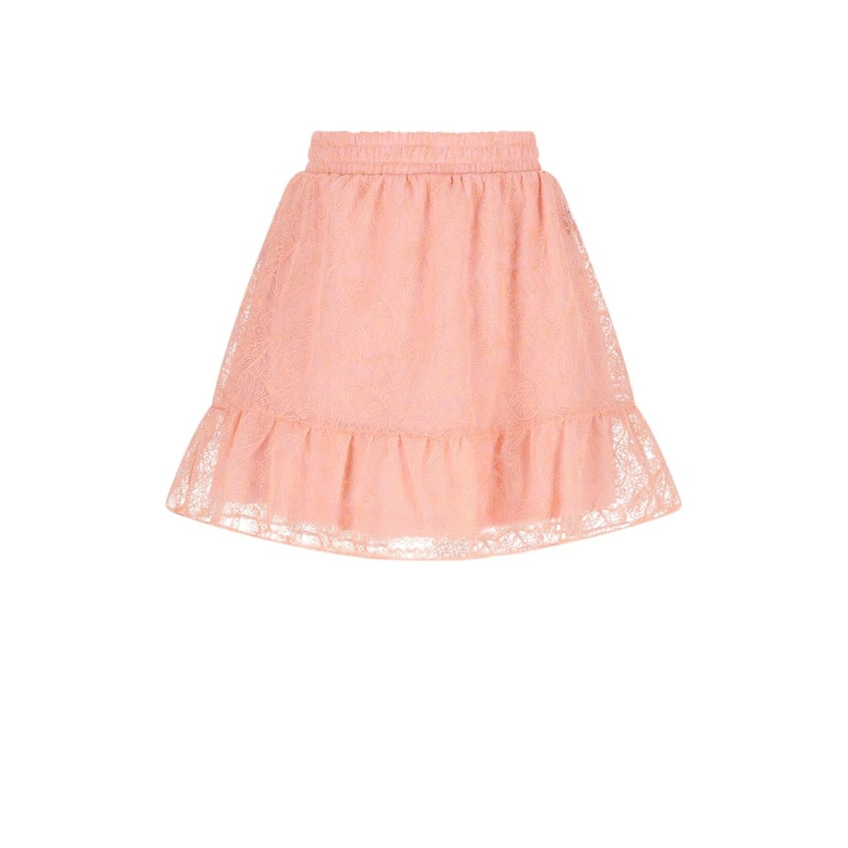 NoNo NoNo Ninay Embroidered Mesh Skirt N512-5705 Vintage Pink