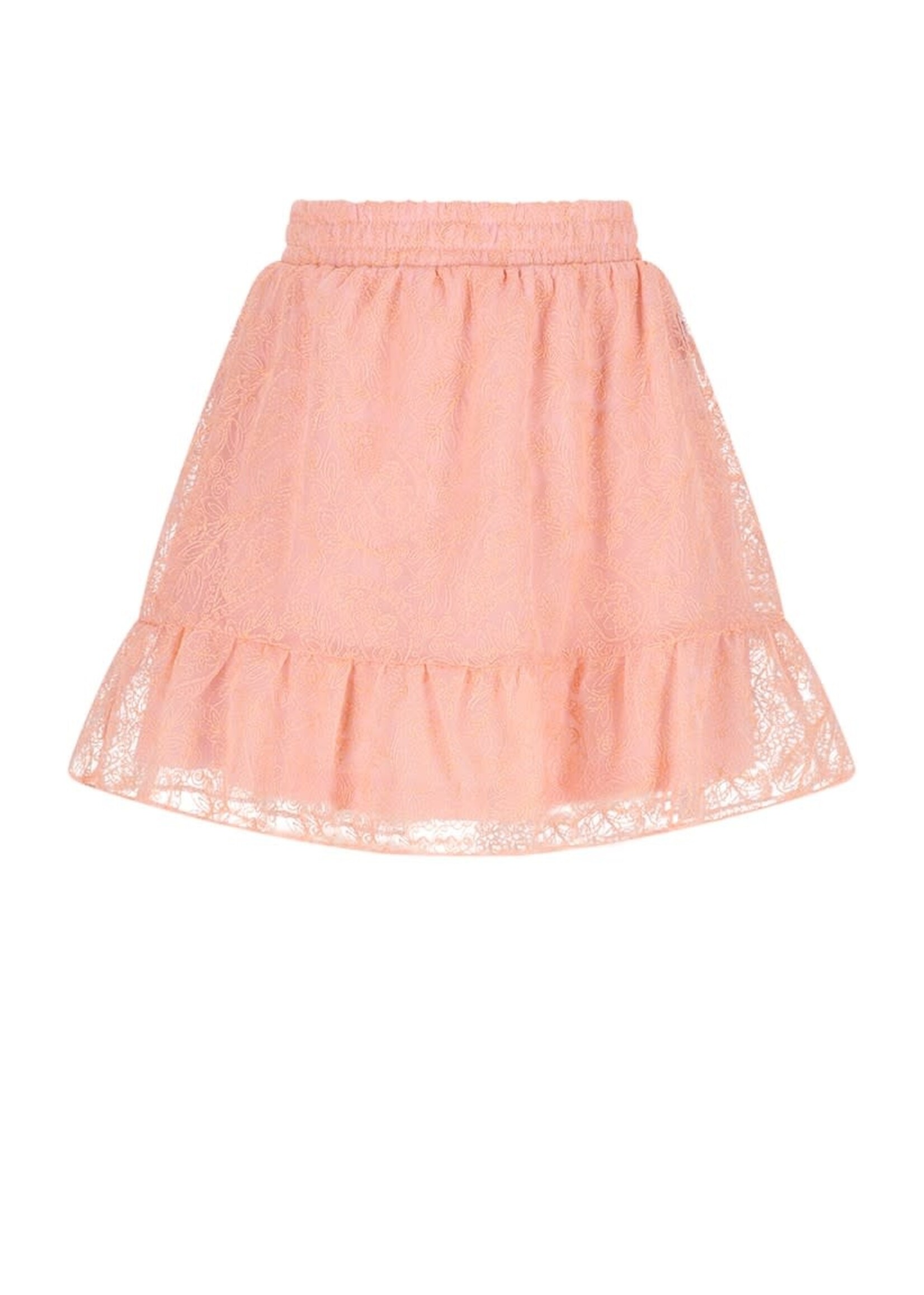 NoNo NoNo Ninay Embroidered Mesh Skirt N512-5705 Vintage Pink