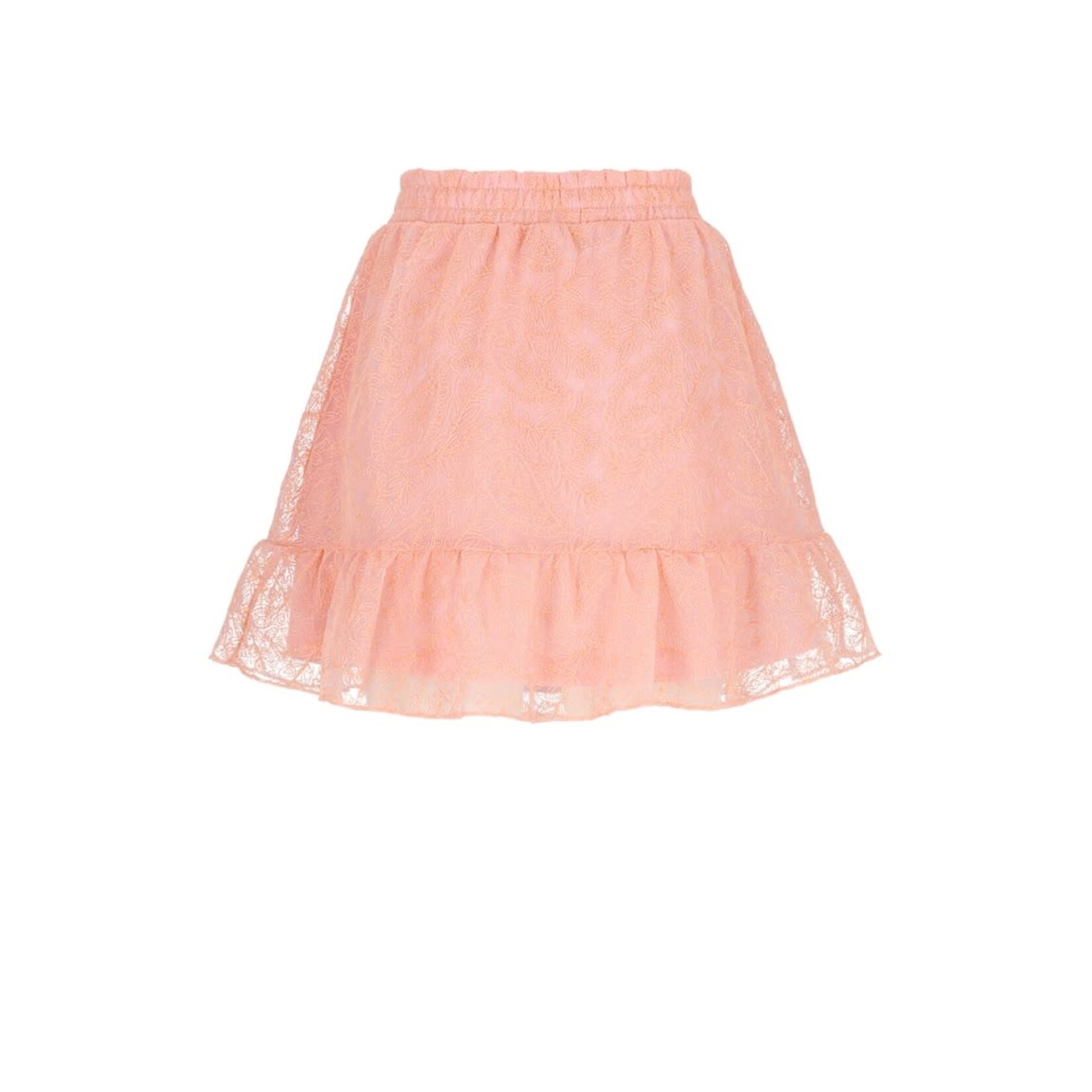 NoNo NoNo Ninay Embroidered Mesh Skirt N512-5705 Vintage Pink